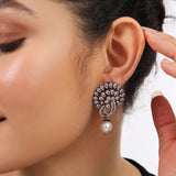 earrings oxidised