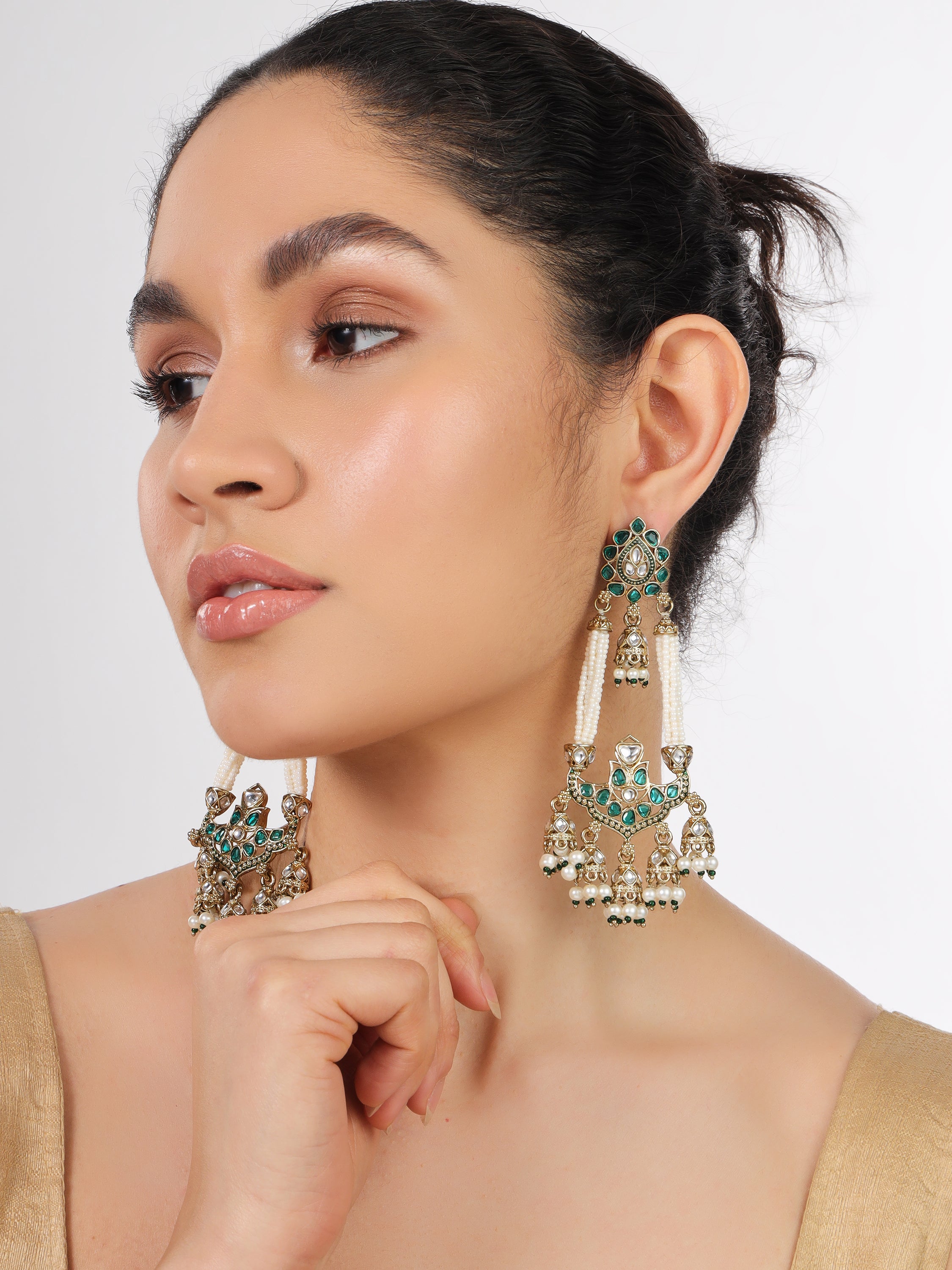 kundan earrings