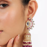 earrings oxidised