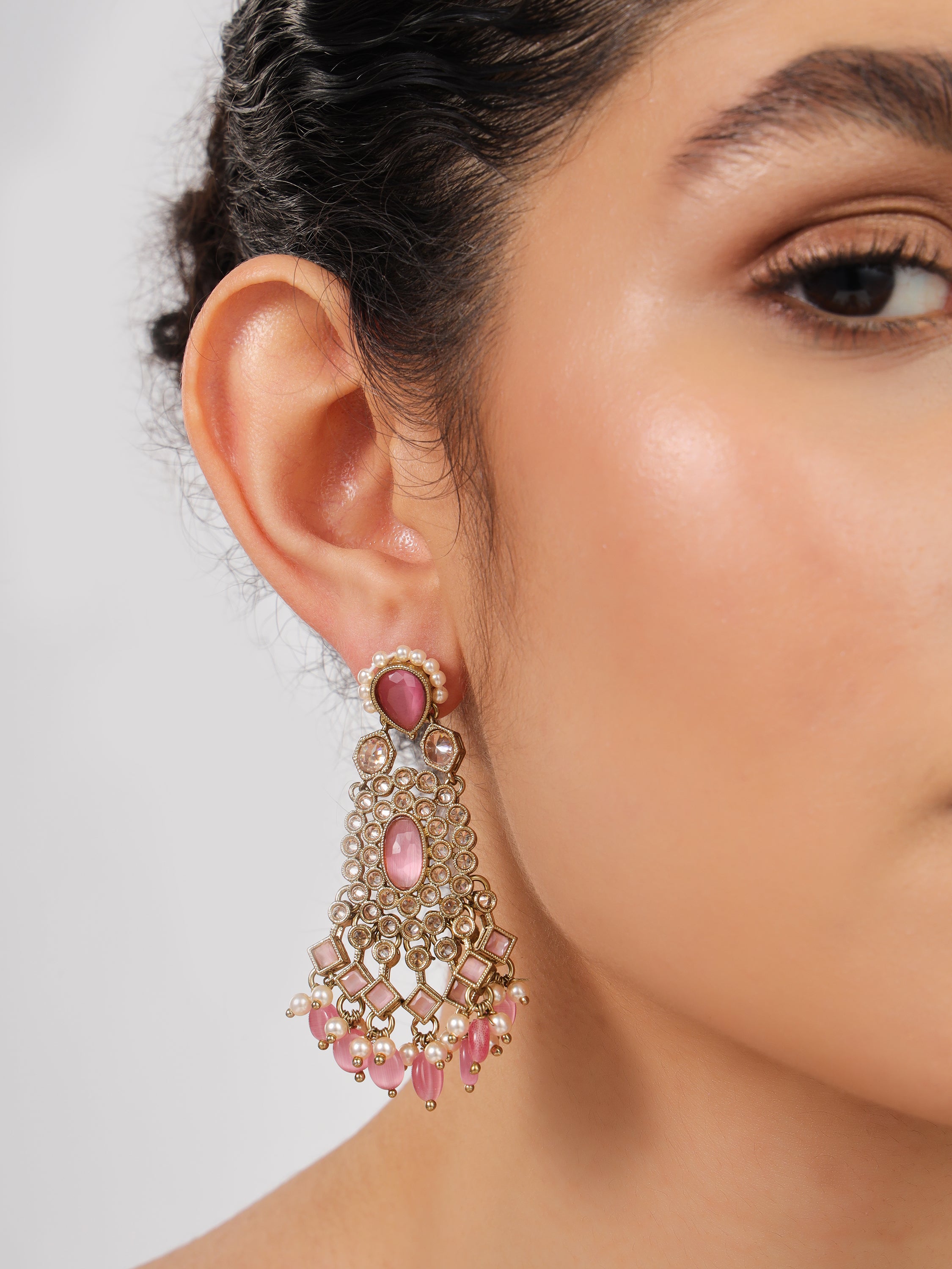 earrings oxidised
