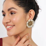 earrings oxidised