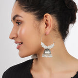 earrings oxidised