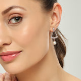 Belle Edge Elegant Triangle Drop Earrings