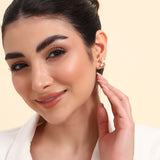 Belle Edge Elegant Flower-Shaped Earrings