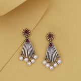 long stud earrings