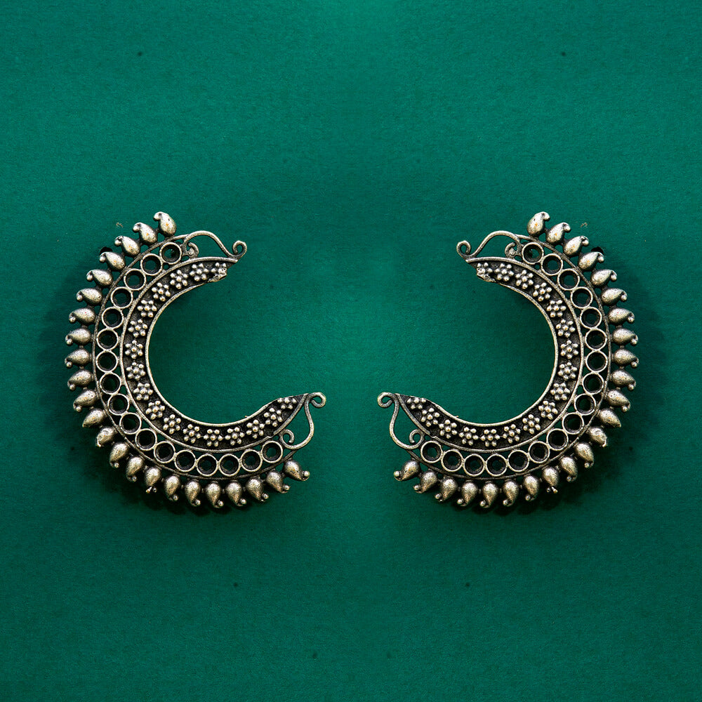 earrings oxidised
