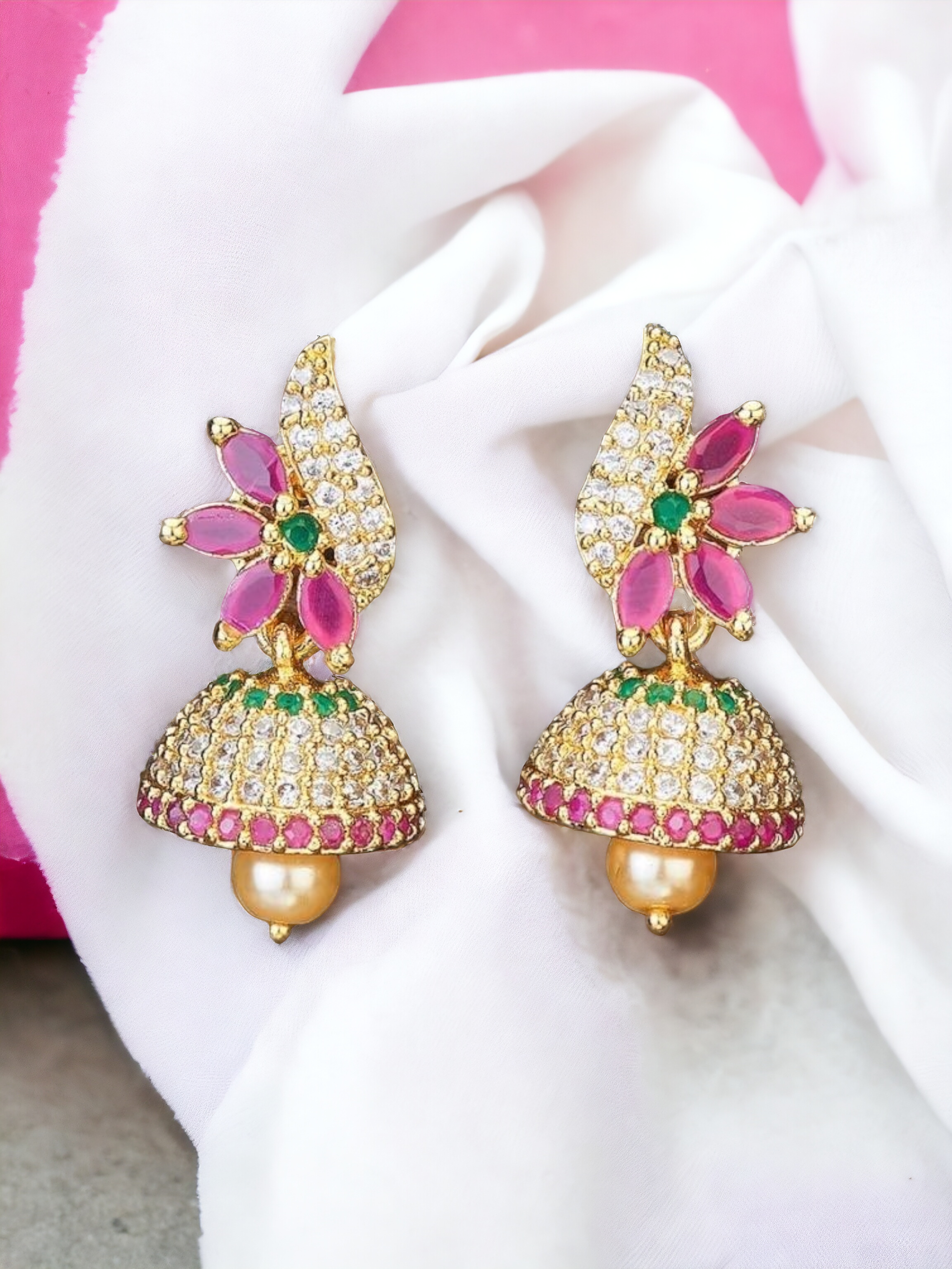 earrings oxidised