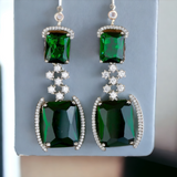 long stud earrings