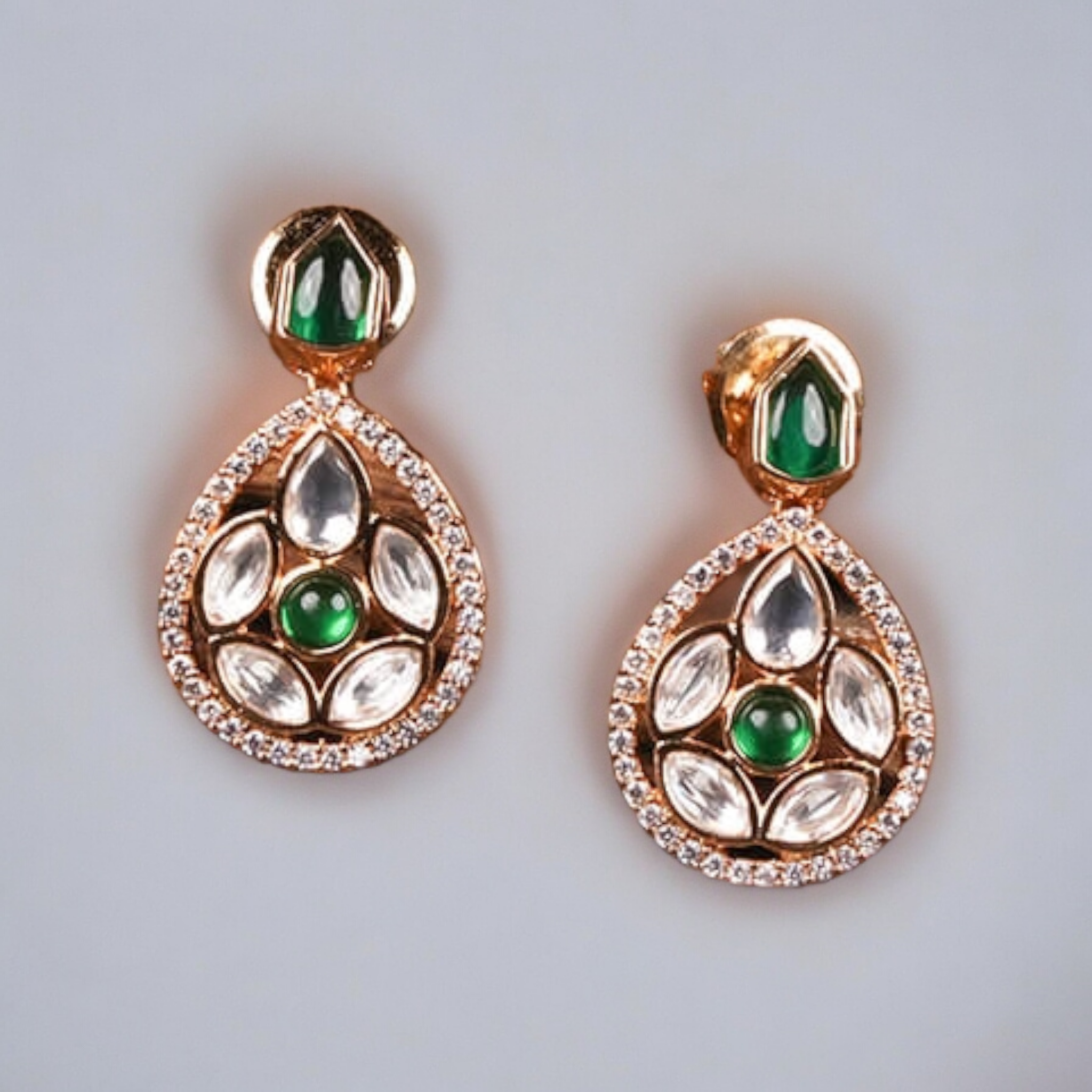 earrings oxidised