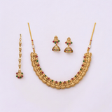 kundan gold chain
