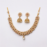 kundan gold chain