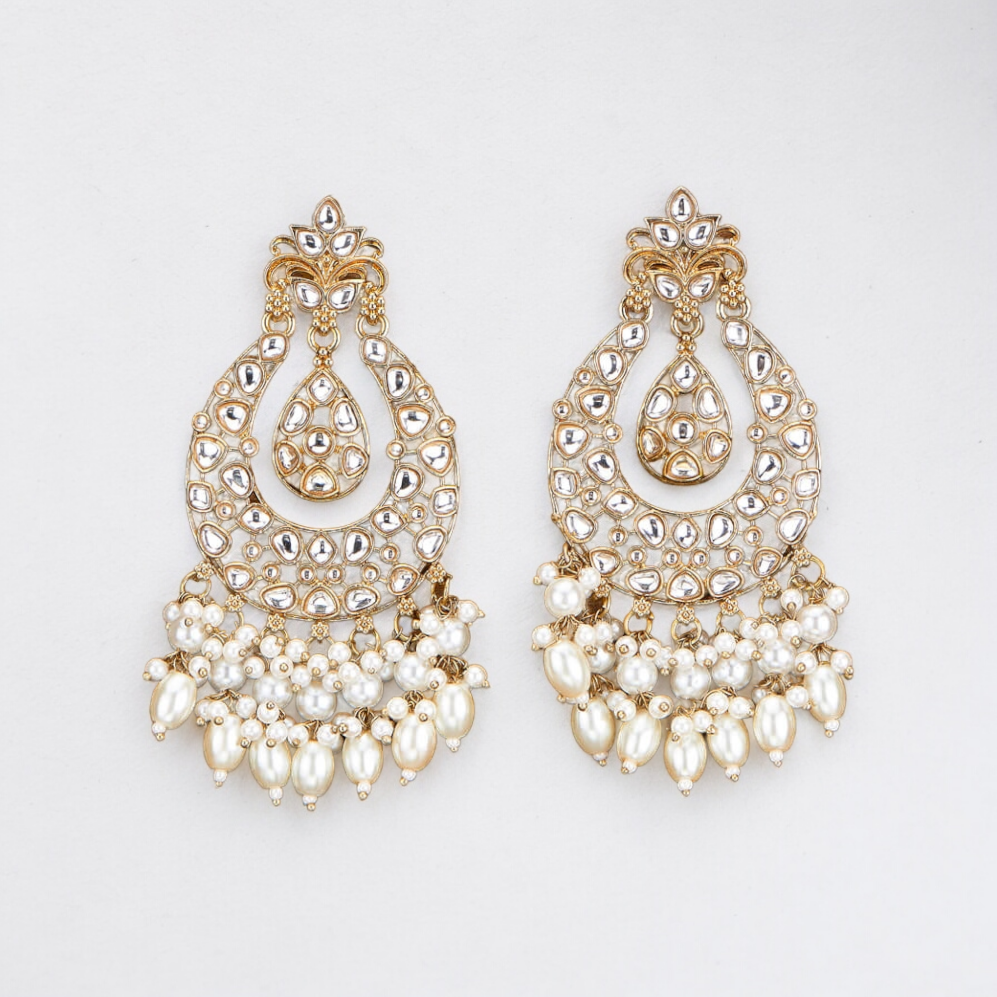 long stud earrings