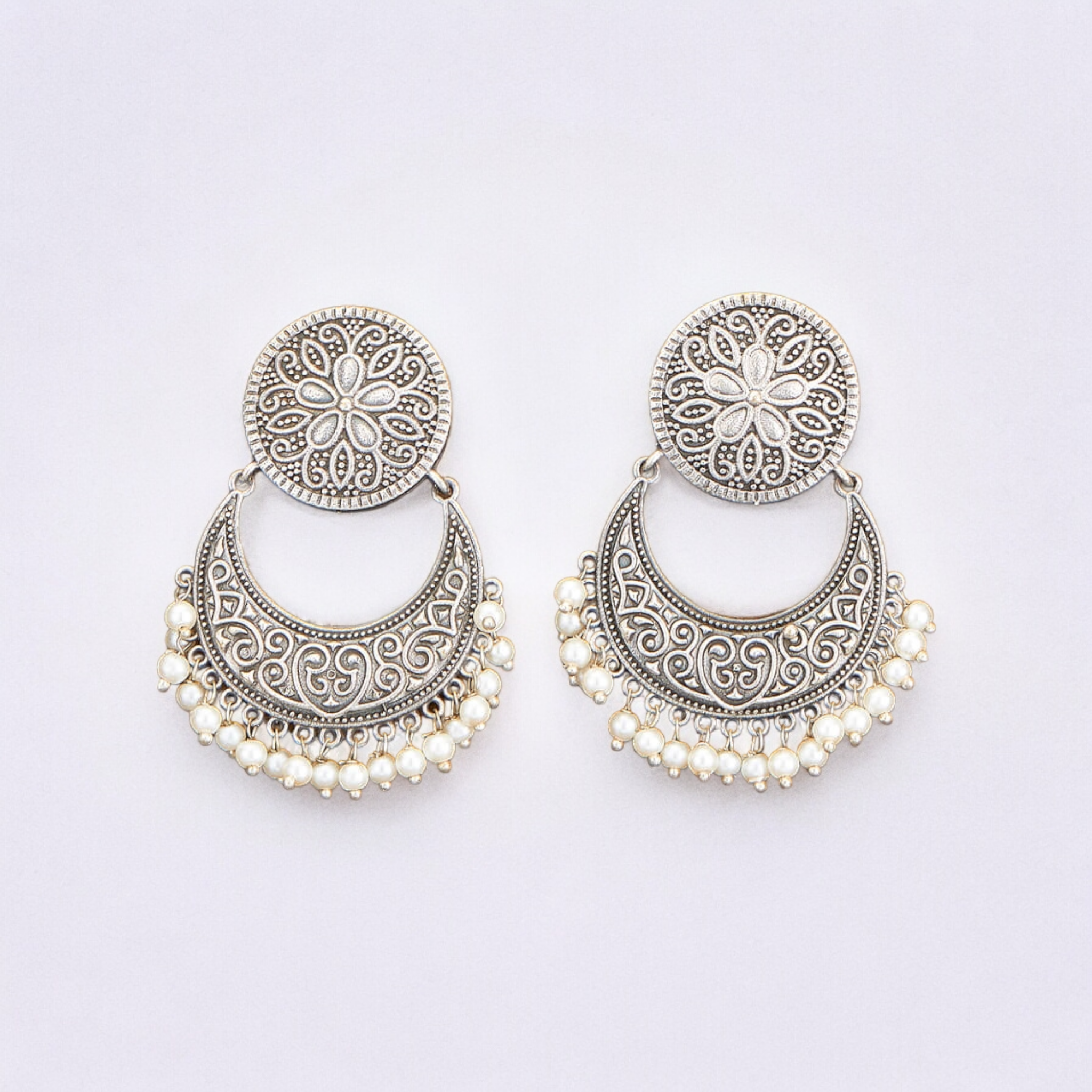 Oxidised Earrings