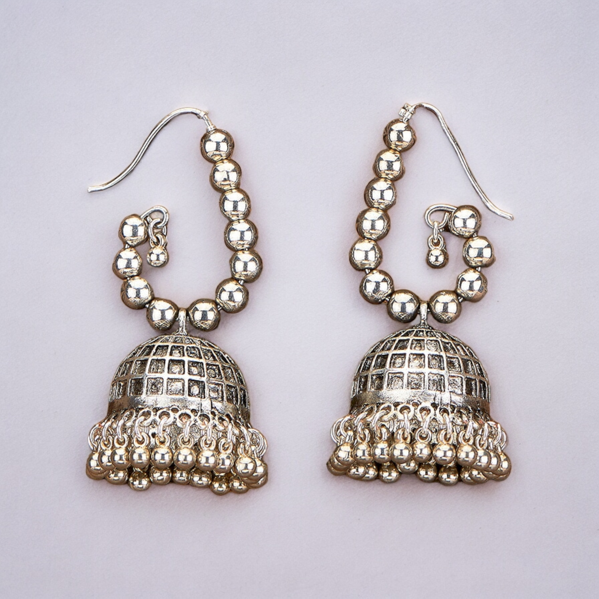 Oxidised Earrings