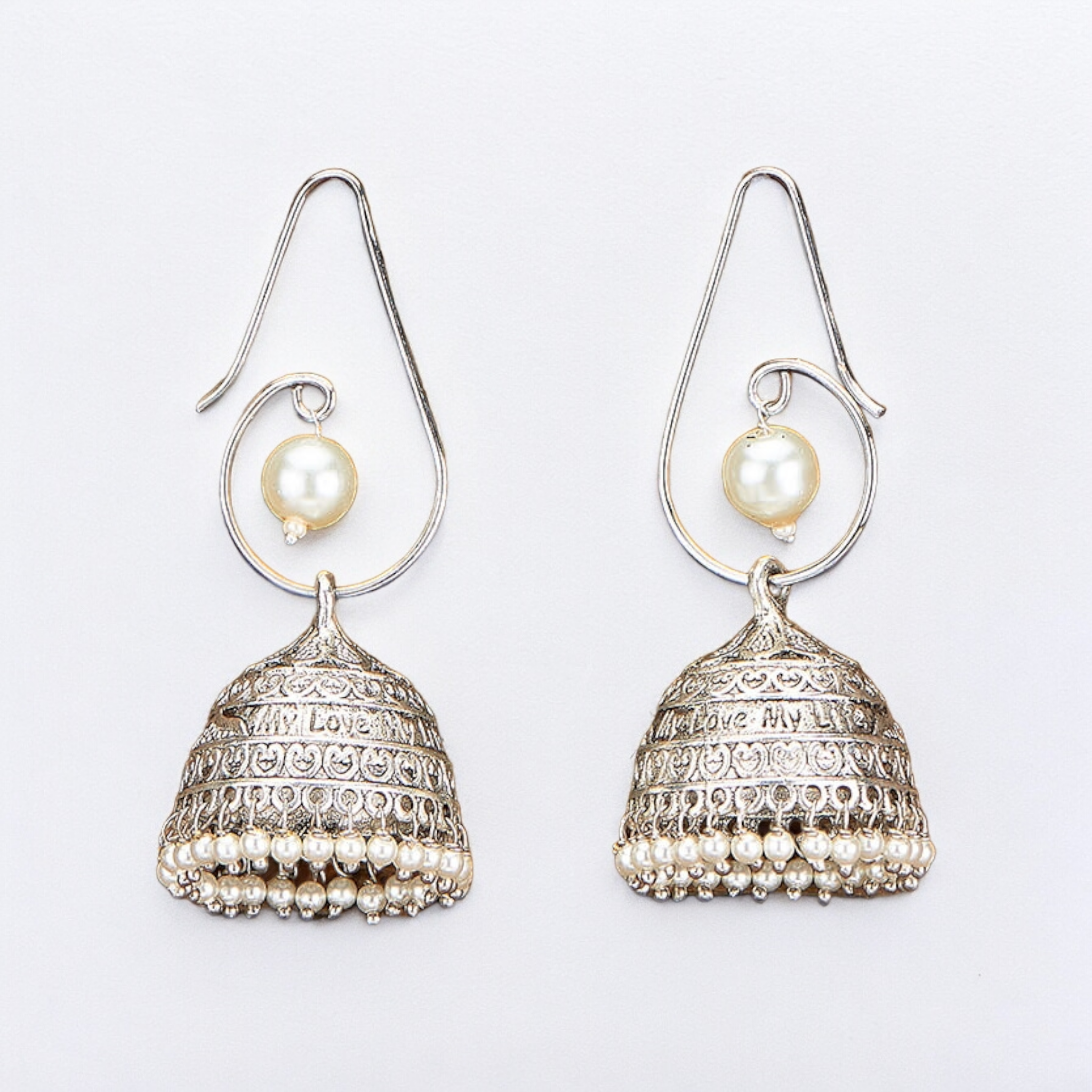 Oxidised Earrings