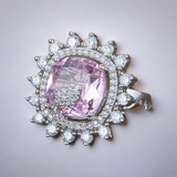 Belle Edge Royal Blush Radiance Ring
