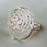 Belle Edge Twilight Blossom Ring