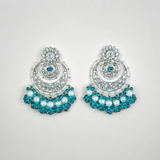 Belle Edge Statement Chandelier Earrings