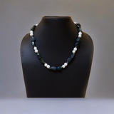 Belle Edge HandCafted Precious Stone Beads Mala Necklace