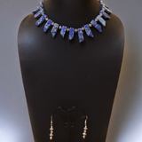 Belle Edge Unique Stone Statement Necklace Set