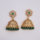 Belle Edge Classic Gold Plated Pearl Jhumki