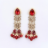 Belle Edge Handcrafted Gold Plated Pearl Earring