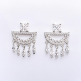 Belle Edge Sliver Chand Earring