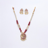 Belle Edge Traditional South Indian Jewelry Set
