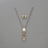 Belle Edge Delicate Pearl Necklace Set