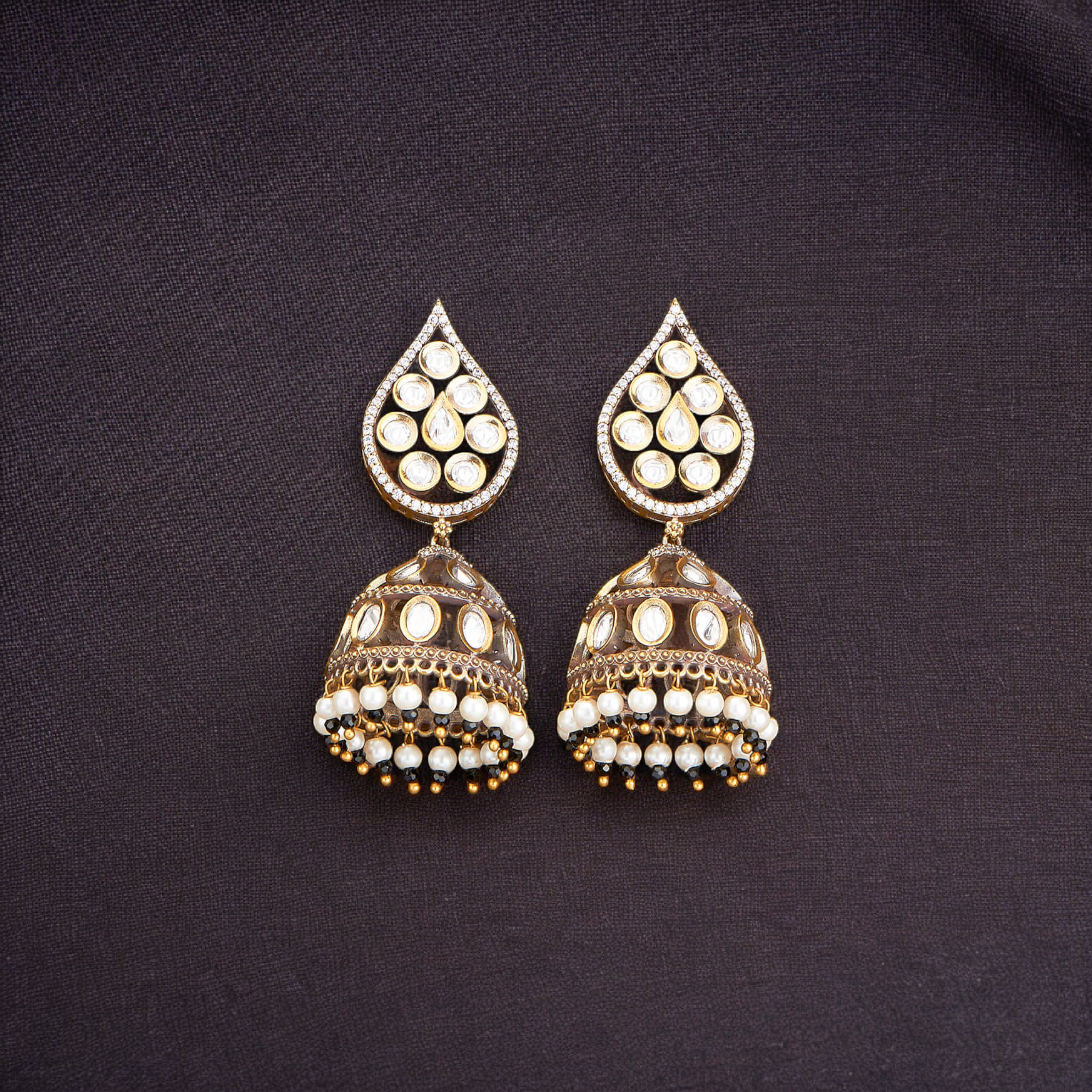 kundan earrings