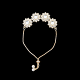 Belle Edge Gold-Tone Adjustable Bracelet