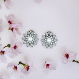 Belle Edge HandCrafted Black Plated Cz Moti Tops