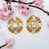 Belle Edge Gold Plated Kundan Tops