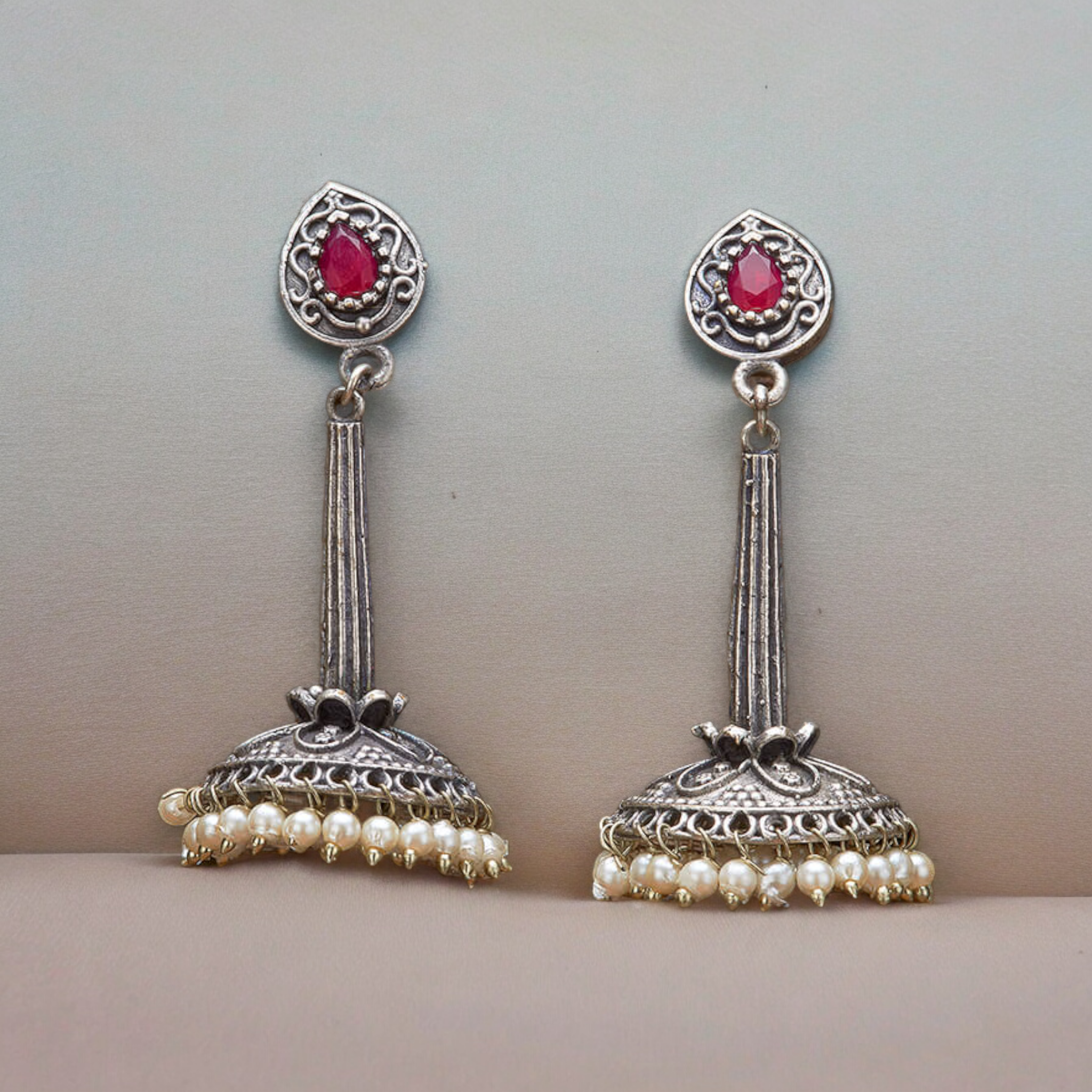 Oxidised Earrings