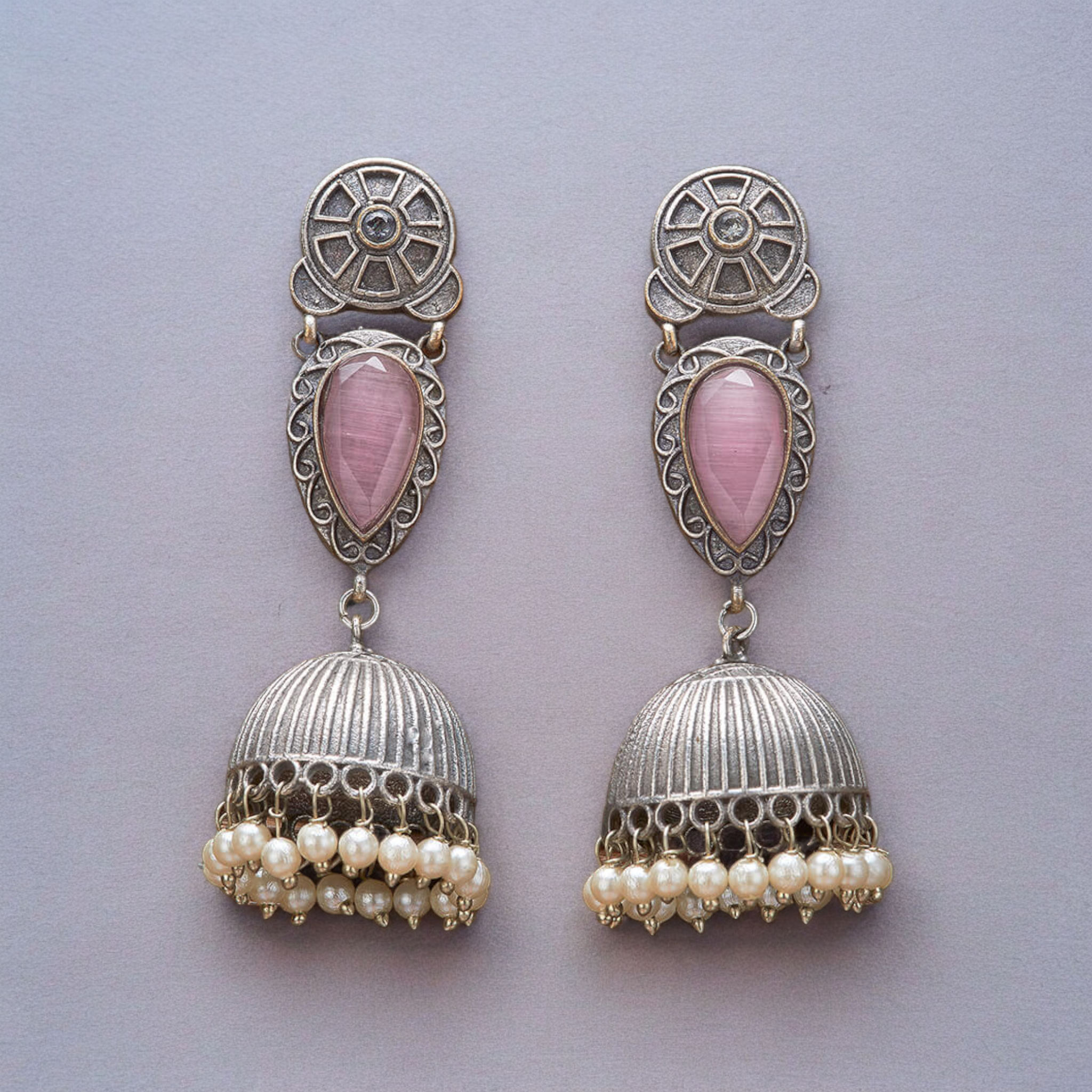 Oxidised Earrings