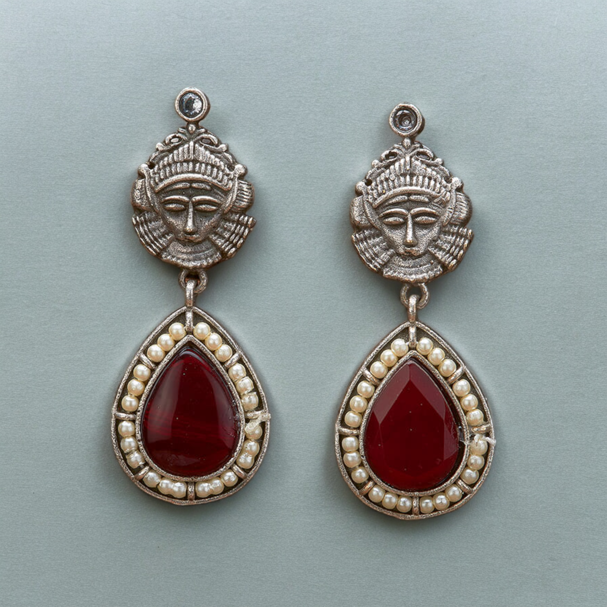 Oxidised Earrings