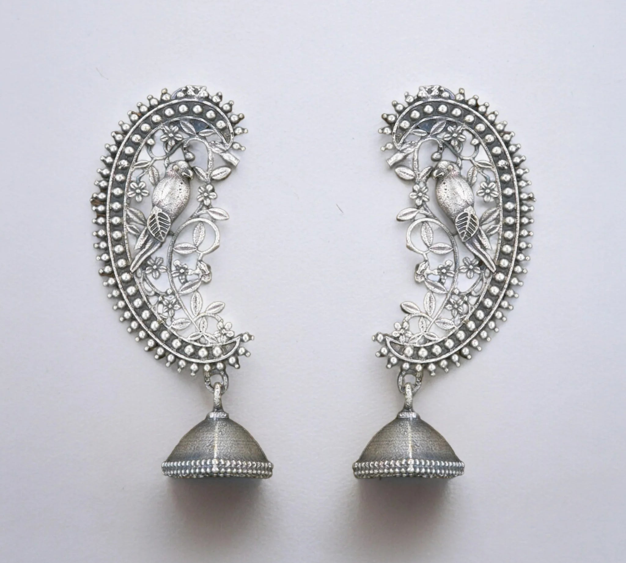 earrings oxidised