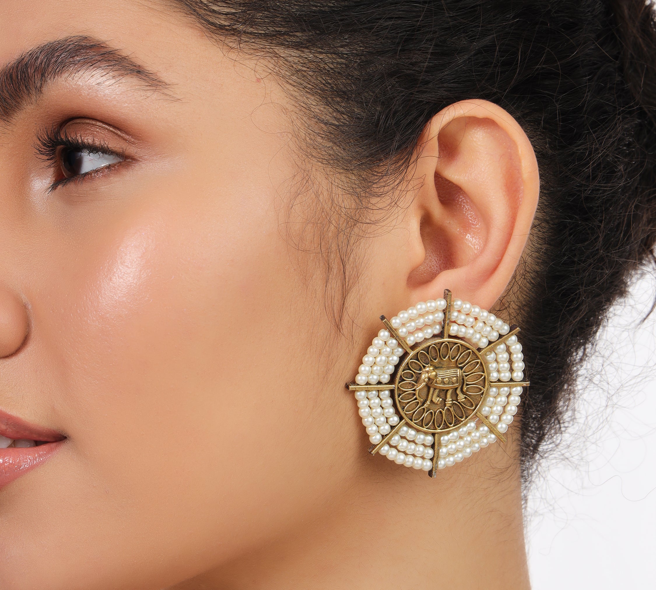 earrings oxidised