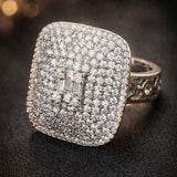 Luxury Diamond Cocktail Ring
