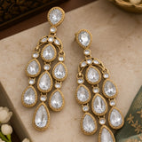 Gemstone Tiered Earrings
