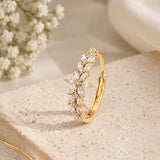 Rose Gold Marquise Ring