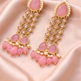 Pink Handcrafted Pearl Earring