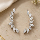 Marquise Crystal Ear Crawlers