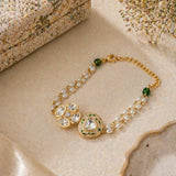 Golden Glow Kundan Bracelet