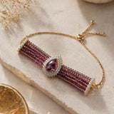 Adjustable Beaded Bracelet