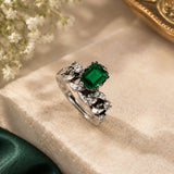 Crystal Statement Ring