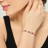 Rhodium Plated Classic Braclet