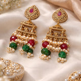 South Indian Gold Plated Jhumki