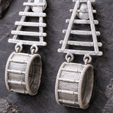 Belle Edge Oxidised Earring