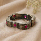 Ruby Gemstone Kada